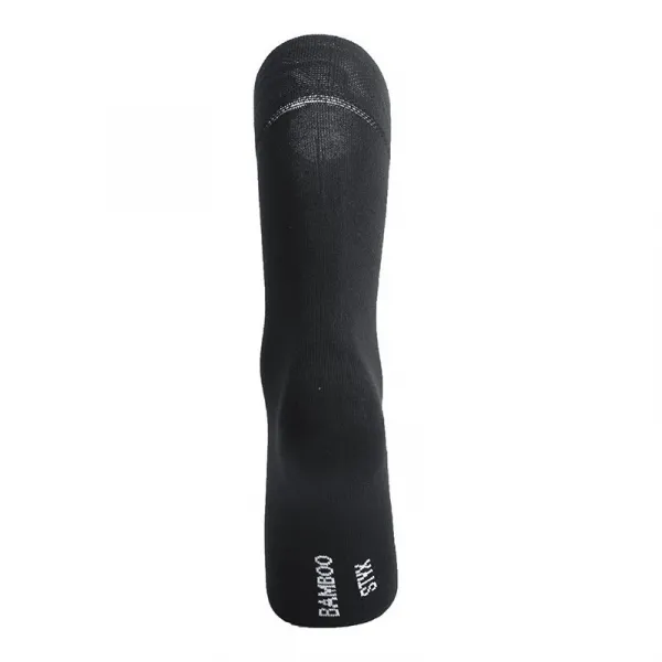 3PACK ponožky Styx vysoké bambusové čierne (3HB960) M