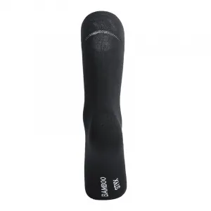 3PACK ponožky Styx vysoké bambusové čierne (3HB960) M