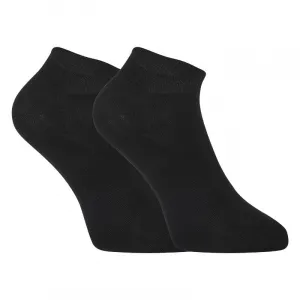 5PACK Styx low bamboo black socks