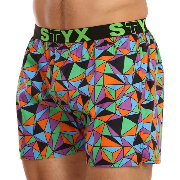 Pánske trenky Styx art klasická guma trojuholníky (B1056) M, trenírky