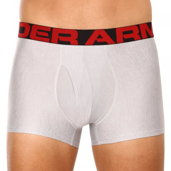 2PACK Pánske boxerky Under Armour sivé (1363618 011) S, trenky