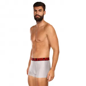 2PACK Pánske boxerky Under Armour sivé (1363618 011) S, trenky