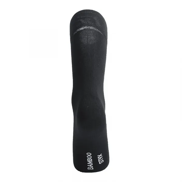 5PACK ponožky Styx vysoké bambusové čierne (5HB960) M