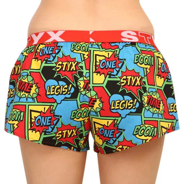 Dámske trenky Styx art športová guma boom (T955) L, trenírky