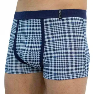 Pánske boxerky Molvy modré (MP-1021) M, trenky