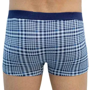 Pánske boxerky Molvy modré (MP-1021) M, trenky