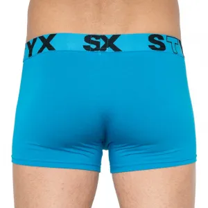 Pánske boxerky Styx športová guma nadrozmer svetlo modré (R969) 3XL, trenky