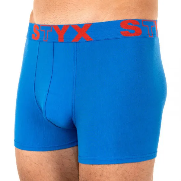 3PACK pánske boxerky Styx športová guma modré (G9676869) M, trenky