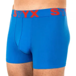 3PACK pánske boxerky Styx športová guma modré (G9676869) M, trenky