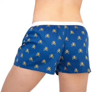 Dámske trenky Represent small bones modré (R0W-BOX-0705) S, trenírky