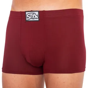 Pánske boxerky Styx klasická guma vínové (Q1060) M, trenky