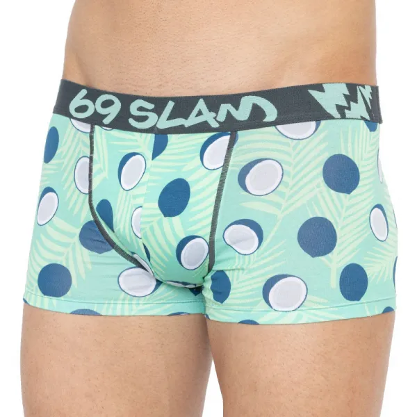 Pánske boxerky 69SLAM hip bamboo coco blue M, trenky