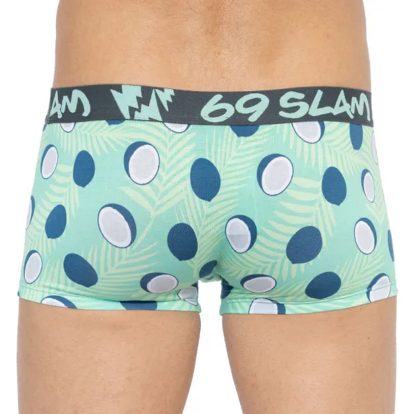 Pánske boxerky 69SLAM hip bamboo coco blue M, trenky
