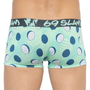 Pánske boxerky 69SLAM hip bamboo coco blue M, trenky
