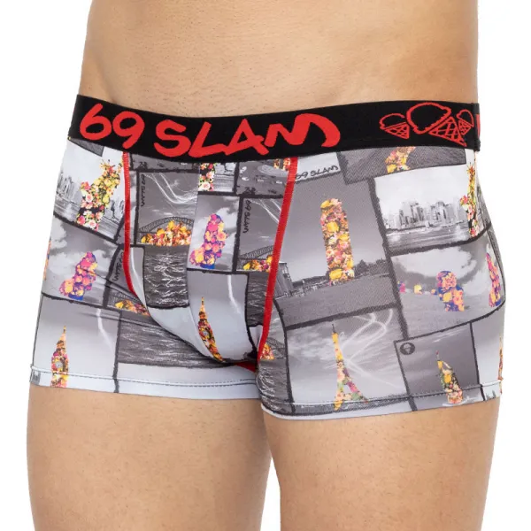 Pánske boxerky 69SLAM hip around the world (MSYADD-PO) M, trenky