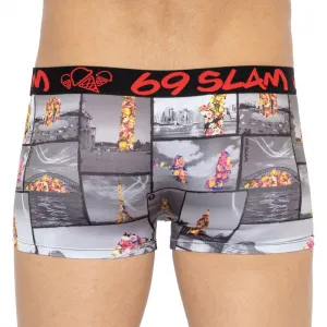 Pánske boxerky 69SLAM hip around the world (MSYADD-PO) M, trenky