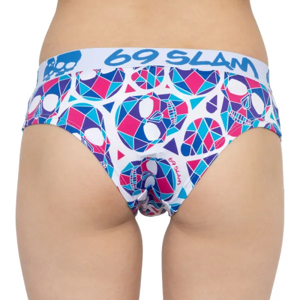Dámske nohavičky 69SLAM boxer skullmond white S