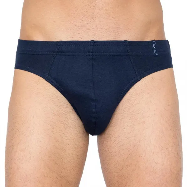2PACK Pánske slipy Molvy modré (KP-072-SBU) M
