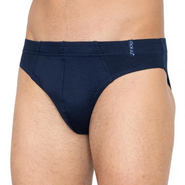 2PACK Pánske slipy Molvy modré (KP-072-SBU) M