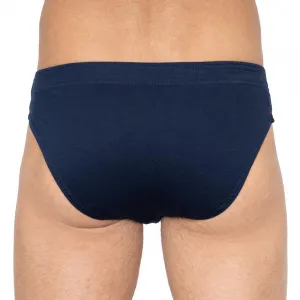 2PACK Pánske slipy Molvy modré (KP-072-SBU) M