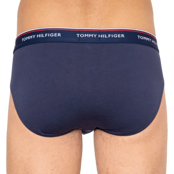 3PACK pánske slipy Tommy Hilfiger tmavo modré (1U87903766 904) M