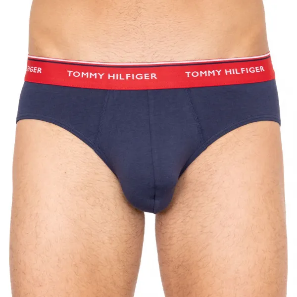 3PACK pánske slipy Tommy Hilfiger tmavo modré (1U87903766 904) M