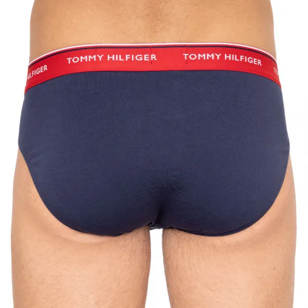 3PACK pánske slipy Tommy Hilfiger tmavo modré (1U87903766 904) M