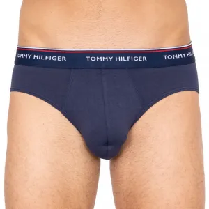3PACK pánske slipy Tommy Hilfiger tmavo modré (1U87903766 904) M