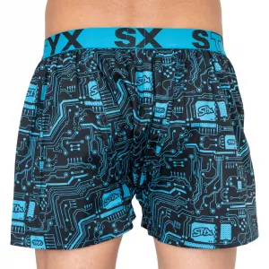 Pánske trenky Styx art športová guma tišťák (B857) M, trenírky