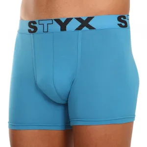 3PACK pánske boxerky Styx long športová guma modré (U9676869) S, trenky