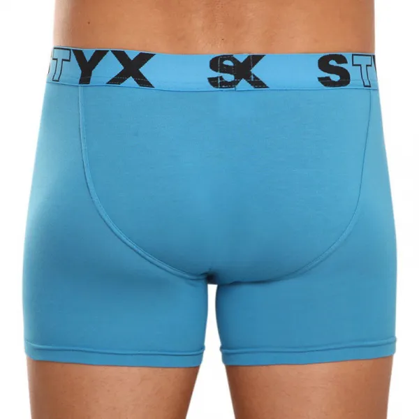 3PACK pánske boxerky Styx long športová guma modré (U9676869) S, trenky