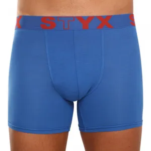 3PACK pánske boxerky Styx long športová guma modré (U9676869) S, trenky