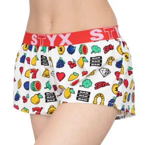 Dámske trenky Styx art športová guma gambler (T855) M, trenírky
