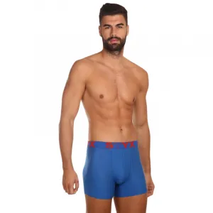 Pánske boxerky Styx long športová guma modré (U967) M, trenky