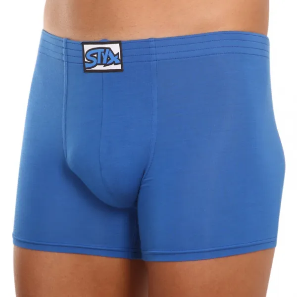 Pánske boxerky Styx long klasická guma modré (F967) S, trenky