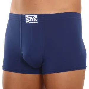 Pánske boxerky Styx klasická guma modré (Q968) L, trenky