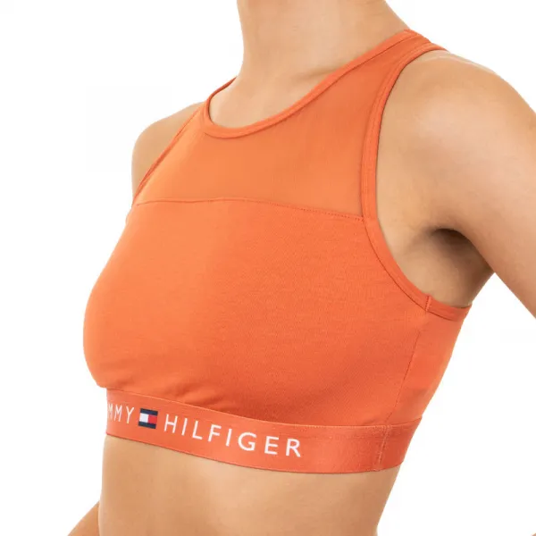 Dámska podprsenka Tommy Hilfiger oranžová (UW0UW00012 887) M