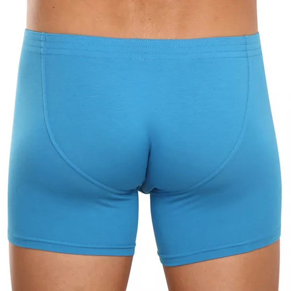 Pánske boxerky Styx long klasická guma modré (F969) M, trenky