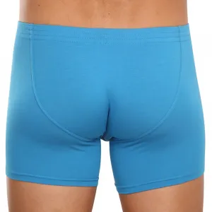 Pánske boxerky Styx long klasická guma modré (F969) M, trenky