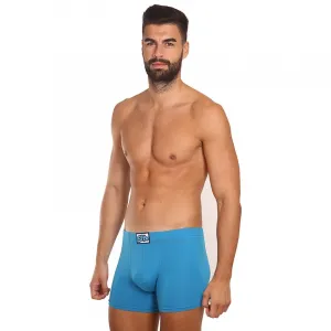 Pánske boxerky Styx long klasická guma modré (F969) M, trenky