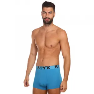 Pánske boxerky Styx športová guma svetlo modré (G969) M, trenky