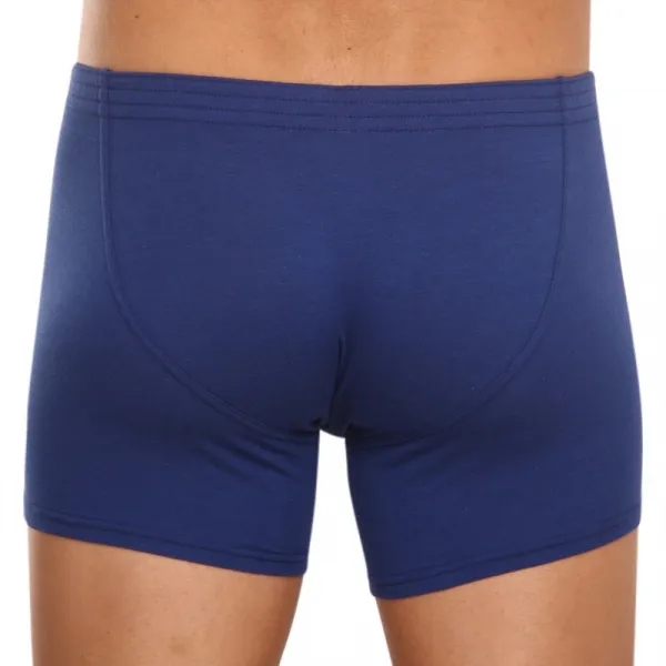 Pánske boxerky Styx long klasická guma modré (F968) M, trenky