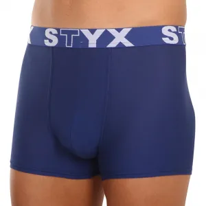 Pánske boxerky Styx športová guma tmavo modré (G968) M, trenky
