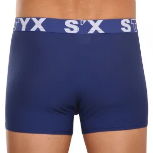 Pánske boxerky Styx športová guma tmavo modré (G968) M, trenky