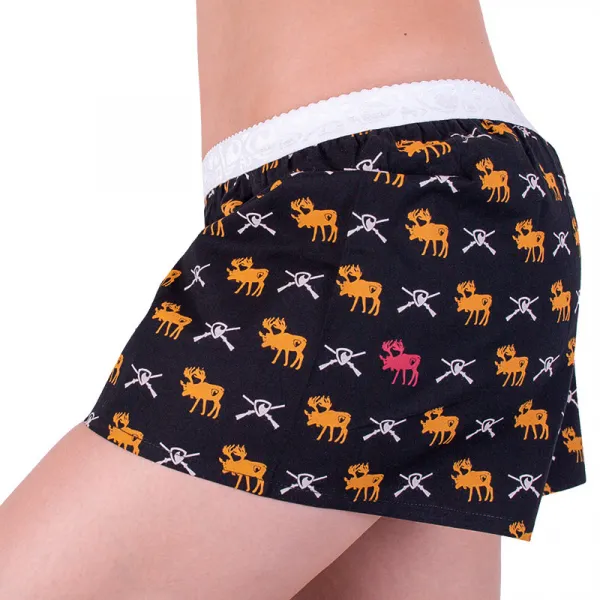 Dámske trenky Represent čierne (R8W-BOX-0703) M, trenírky