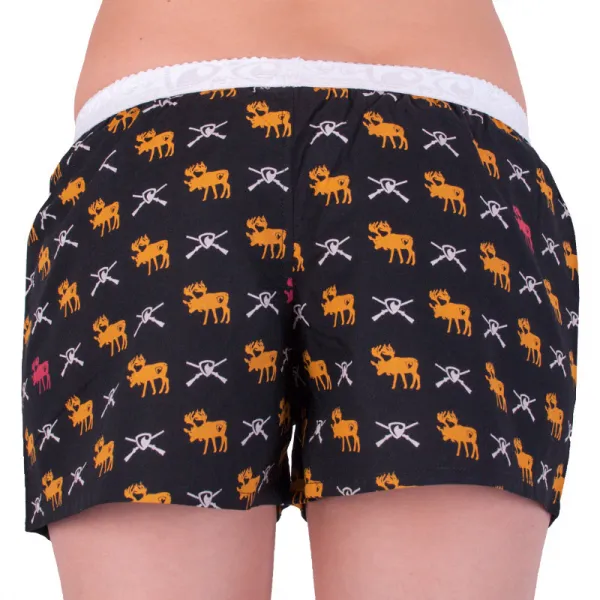 Dámske trenky Represent čierne (R8W-BOX-0703) M, trenírky