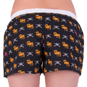 Dámske trenky Represent čierne (R8W-BOX-0703) M, trenírky