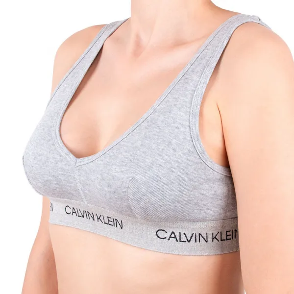 Dámska podprsenka Calvin Klein sivá (QF5251E-020) M
