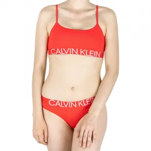 Dámska podprsenka Calvin Klein červená (QF5181E-DFU) M