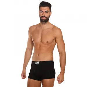 Pánske boxerky Styx klasická guma čierne (Q960) S, trenky